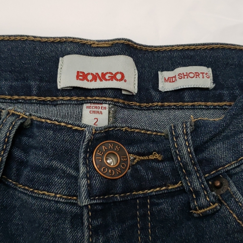 Blue jean shorts - Picture 2 of 4